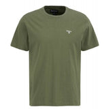 Barbour Men's Essential Sports T-shirt In Burnt Olive