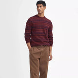 Barbour Men's Orkney Sweater In Merlot