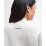 Barbour Milda Knitted Bomber Jacket In Birch