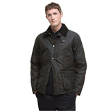 Barbour Modern Check Bedale Waxed Jacket In Dundee Tartan