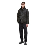 Barbour Modern Check Bedale Waxed Jacket In Dundee Tartan