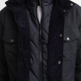 Barbour Modern Ogston Waterproof Jacket In Dark Navy