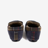 Barbour Monty Slippers Navy Suede