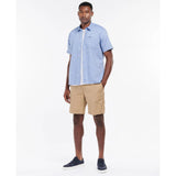 Barbour Nelson Short-Sleeved Regular Shirt in Blue