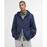 Barbour Newhill Showerproof Jacket In Dark Denim