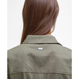 Barbour Nicole Midi Dress In Dusky Green