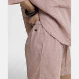 Barbour Oakley Shorts In Gardenia Pink