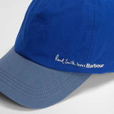 Barbour Paul Smith Loves Barbour Cap In Royal Blue