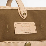 Barbour Paul Smith Loves Barbour Tote Bag In Dark Sand