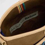 Barbour Paul Smith Loves Crossbody Bag In Dark Sand