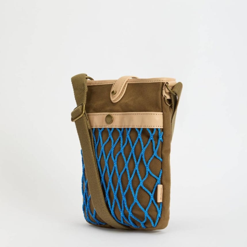 Barbour Paul Smith Loves Crossbody Bag In Dark Sand
