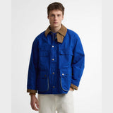 Barbour Paul Smith Paul Loves Sugarlump Bedale Casual Jacket In Royal