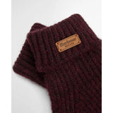 Barbour Pendle Gloves In Wine