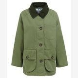 Barbour Pennycress Casual Jacket In Khaki Green