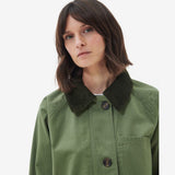 Barbour Pennycress Casual Jacket In Khaki Green
