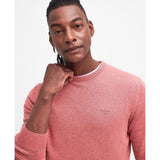 Barbour Pima Cotton Crew Neck in Pink Clay