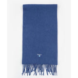 Barbour Plain Lambswool Scarf In Navy