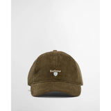 Barbour Preston Cord Cap In Olive