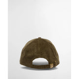 Barbour Preston Cord Cap In Olive