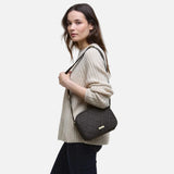 Barbour Quilted Crossbody Bag In Olive