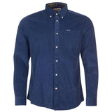 Barbour Ramsey Tailored Shirt In Dark Denim