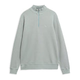 Barbour Ravensworth Quarter-Zip Sweatshirt In Dusty Slate