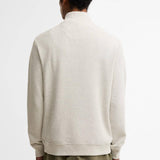 Barbour Ravensworth Quarter-Zip Sweatshirt In Ecru Marl
