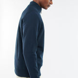 Barbour Rigg Half Zip Knitwear Navy