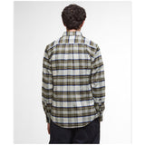 Barbour Ronan Tailored Checked Shirt In Ecru Marl