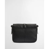 Barbour Rosa Leather Crossbody Bag In Black