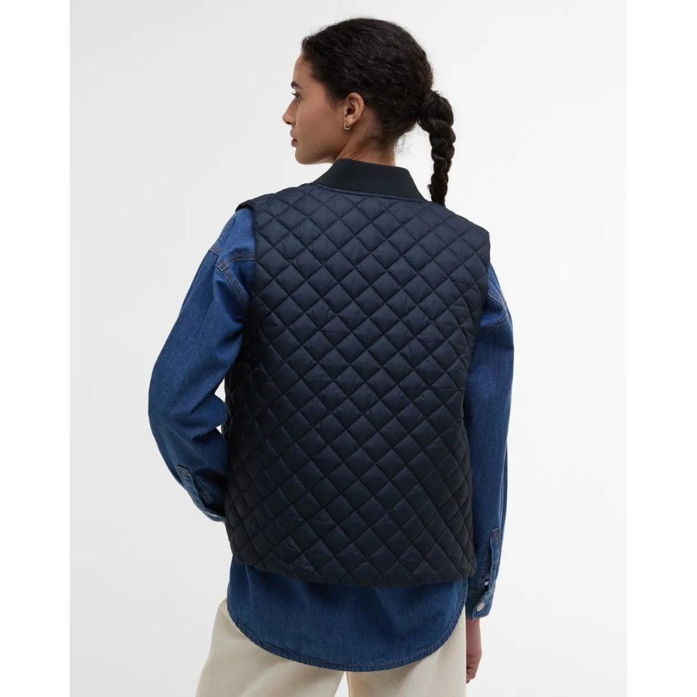 Barbour Rosalie Gilet In Dark Navy
