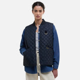 Barbour Rosalie Gilet In Dark Navy
