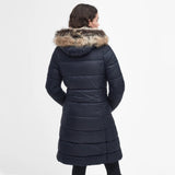 Barbour Rosoman Quilted Jacket In Dark Navy