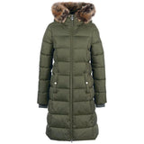 Barbour Rosoman Quilted Jacket In Deep Olive