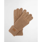 Barbour Saltburn Knitted Gloves In Mink