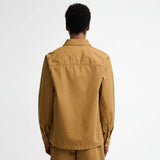 Barbour Sherburn Overshirt In Camel