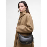 Barbour Sorrel Leather Sling Bag In Black