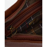 Barbour Sorrel Leather Sling Bag In Brown