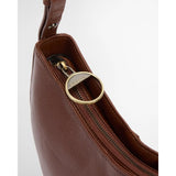 Barbour Sorrel Leather Sling Bag In Brown
