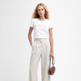 Barbour Southport T-Shirt in Classic White