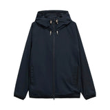 Barbour Stoneport Showerproof Jacket In Dark Navy
