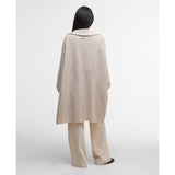 Barbour Tabitha Knit Cape In Oat