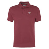 Barbour Tartan Pique Polo Shirt In Ruby