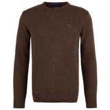 Barbour Tisbury Crew Neck Sweater in Dark Sand