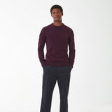 Barbour Tisbury Crew Neck Sweater in Fig