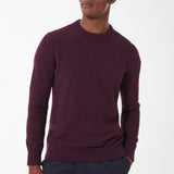 Barbour Tisbury Crew Neck Sweater in Fig