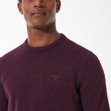 Barbour Tisbury Crew Neck Sweater in Fig