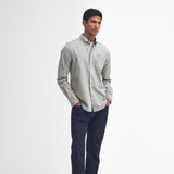 Barbour Turner Tailored Long-Sleeved Shirt In Olive