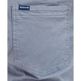 Barbour Twill Shorts in Washed Blue