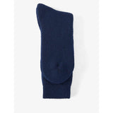 Barbour Wellington Calf Socks In Navy